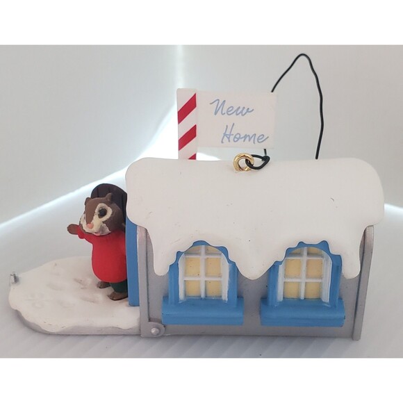 1996 NEW HOME, HALLMARK KEEPSAKE CHRISTMAS ORNAMENT Ed Seale Mailbox Vtg 90s - Picture 1 of 7